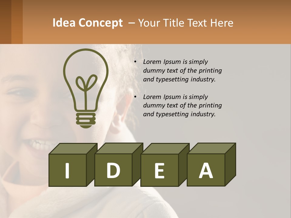 Flag Candle Celebration PowerPoint Template