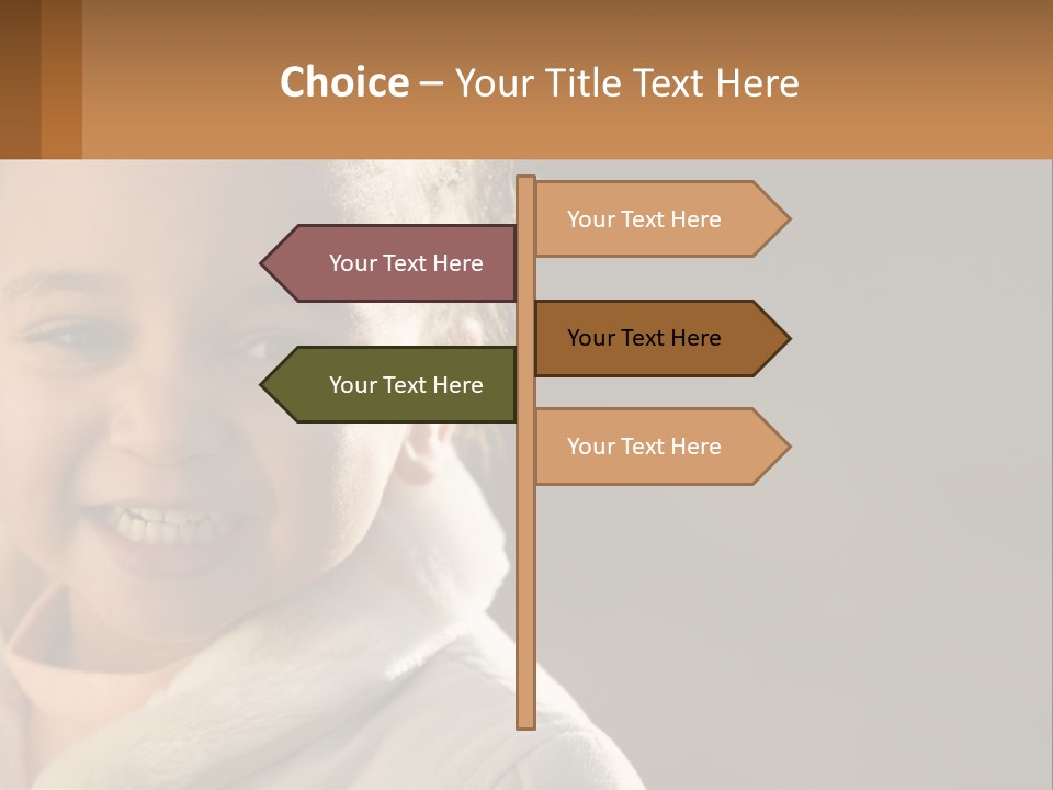 Flag Candle Celebration PowerPoint Template