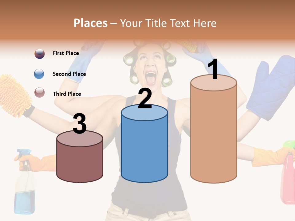 Cake Decorated Bday PowerPoint Template