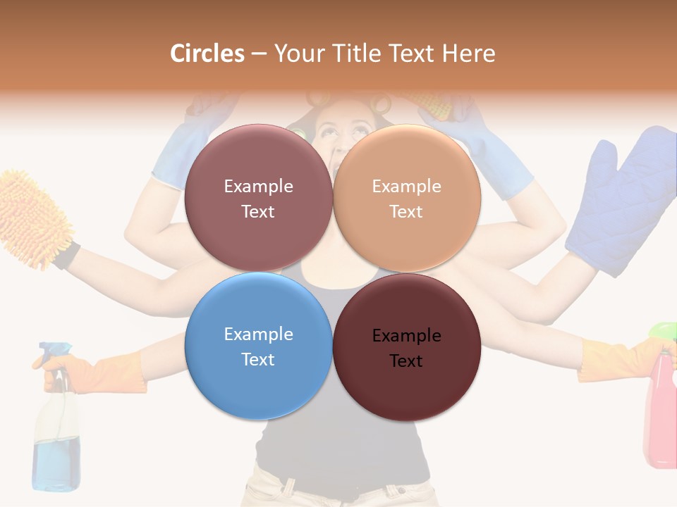 Cake Decorated Bday PowerPoint Template