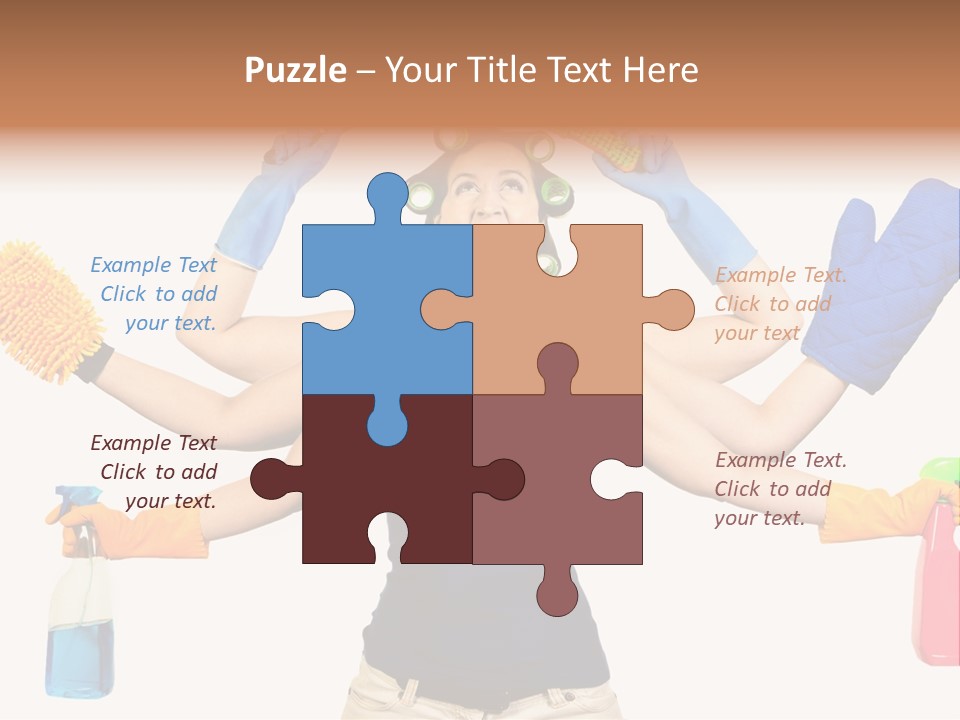 Cake Decorated Bday PowerPoint Template