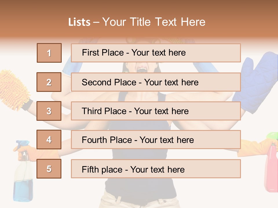 Cake Decorated Bday PowerPoint Template