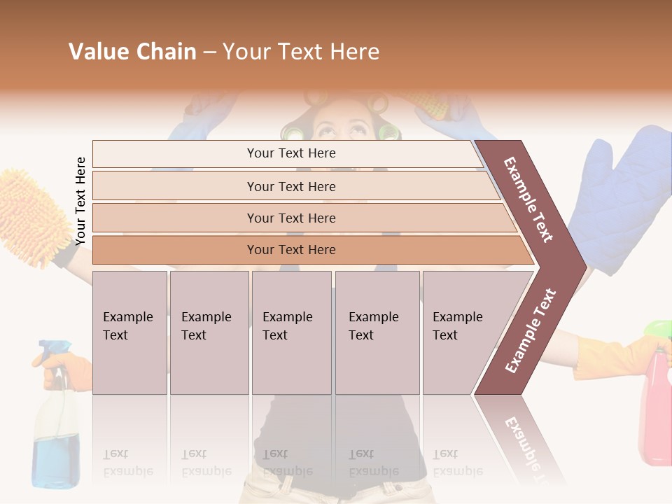 Cake Decorated Bday PowerPoint Template