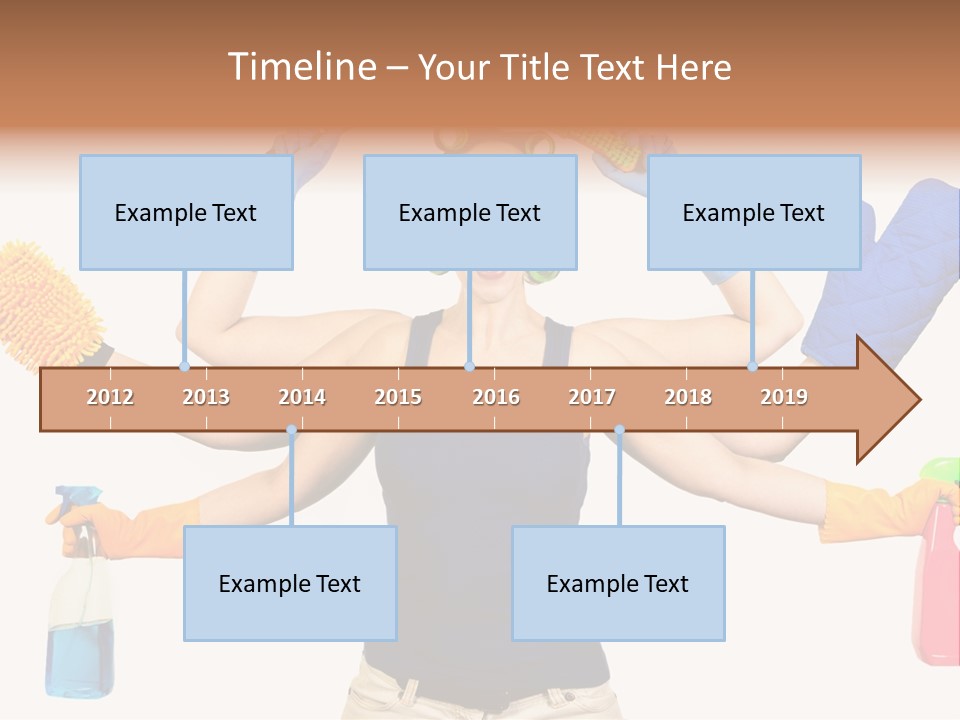 Cake Decorated Bday PowerPoint Template