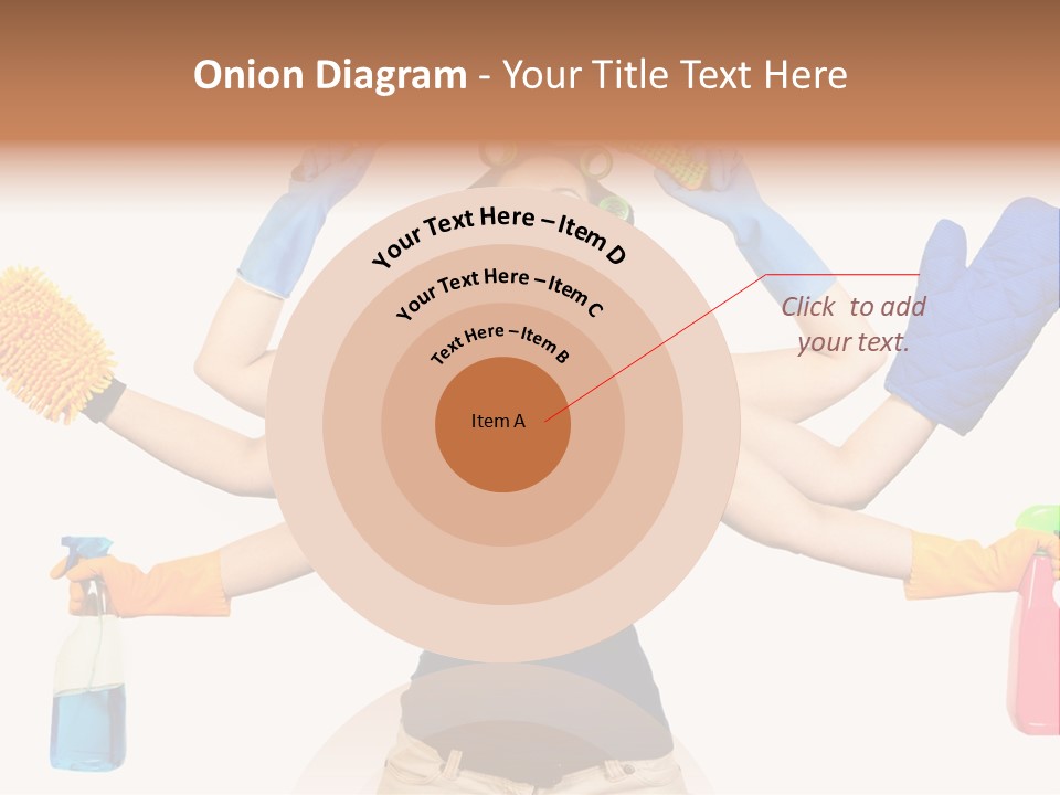 Cake Decorated Bday PowerPoint Template