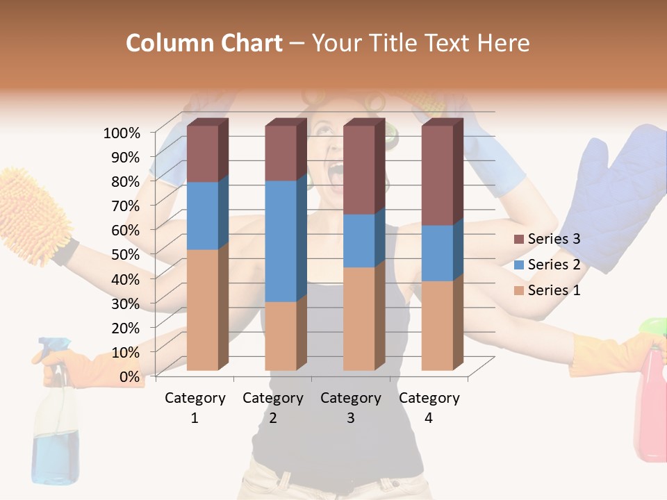 Cake Decorated Bday PowerPoint Template
