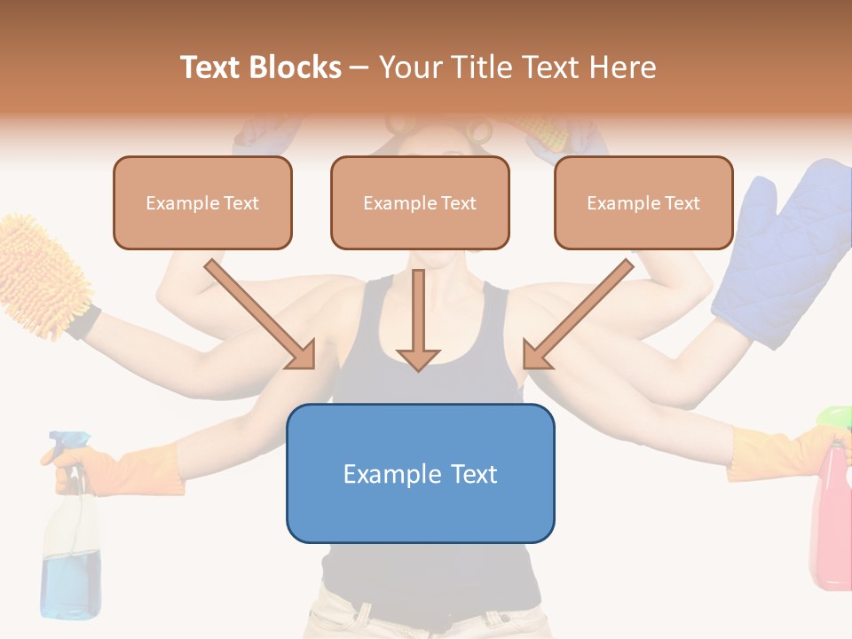 Cake Decorated Bday PowerPoint Template