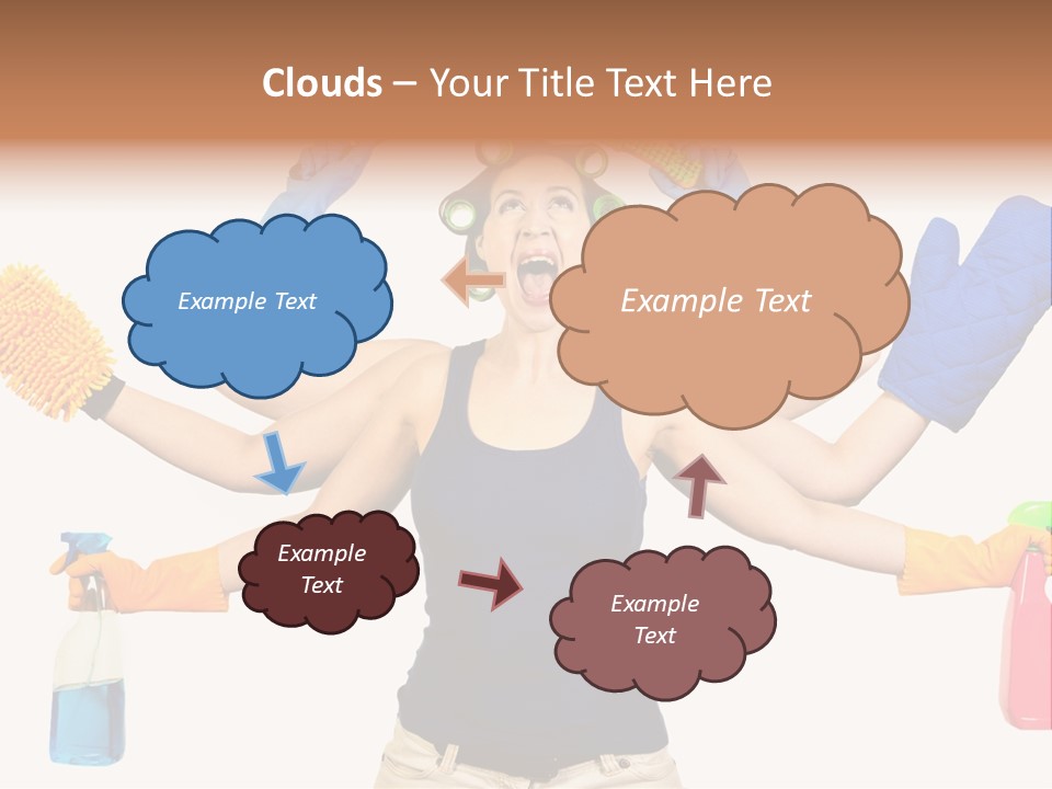 Cake Decorated Bday PowerPoint Template