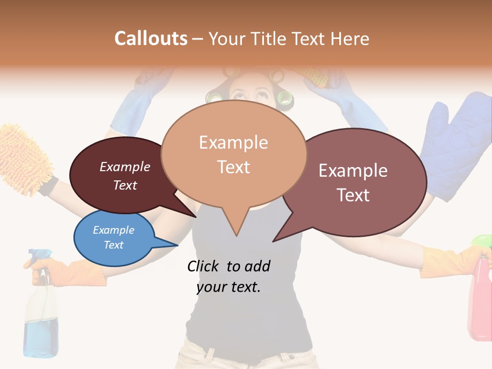 Cake Decorated Bday PowerPoint Template