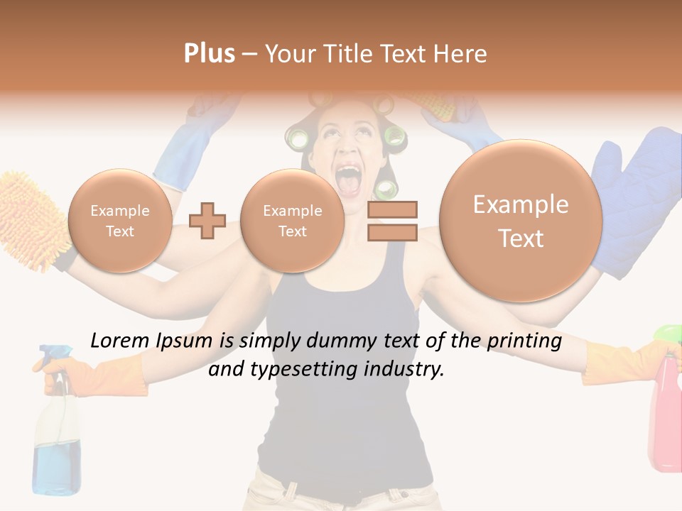 Cake Decorated Bday PowerPoint Template