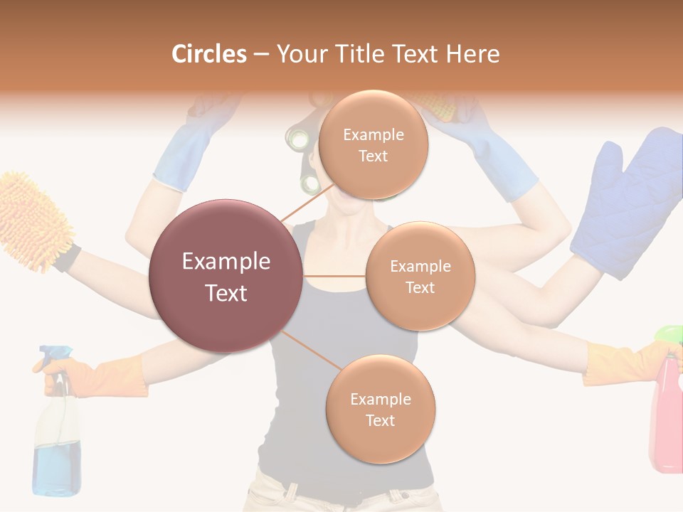 Cake Decorated Bday PowerPoint Template