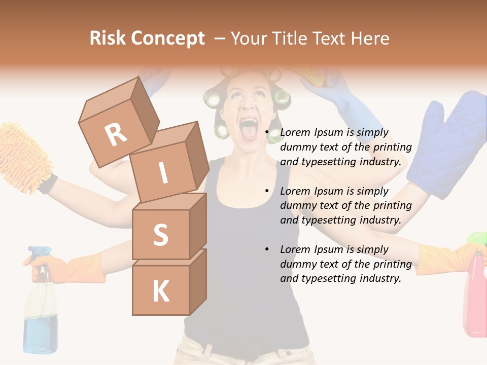 Cake Decorated Bday PowerPoint Template