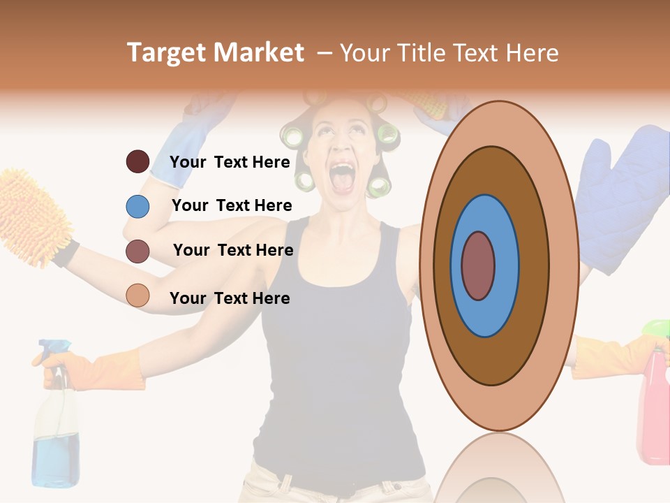 Cake Decorated Bday PowerPoint Template