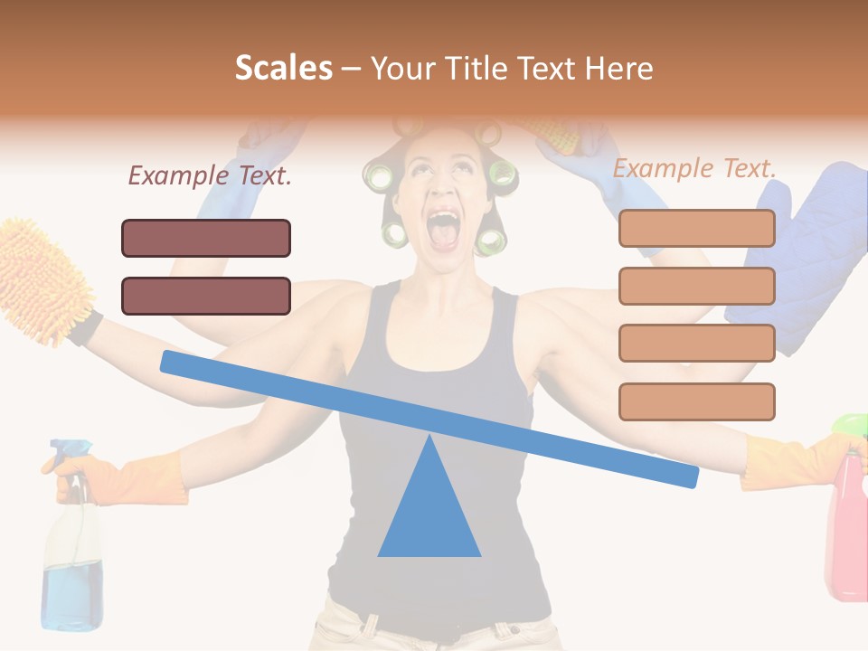 Cake Decorated Bday PowerPoint Template