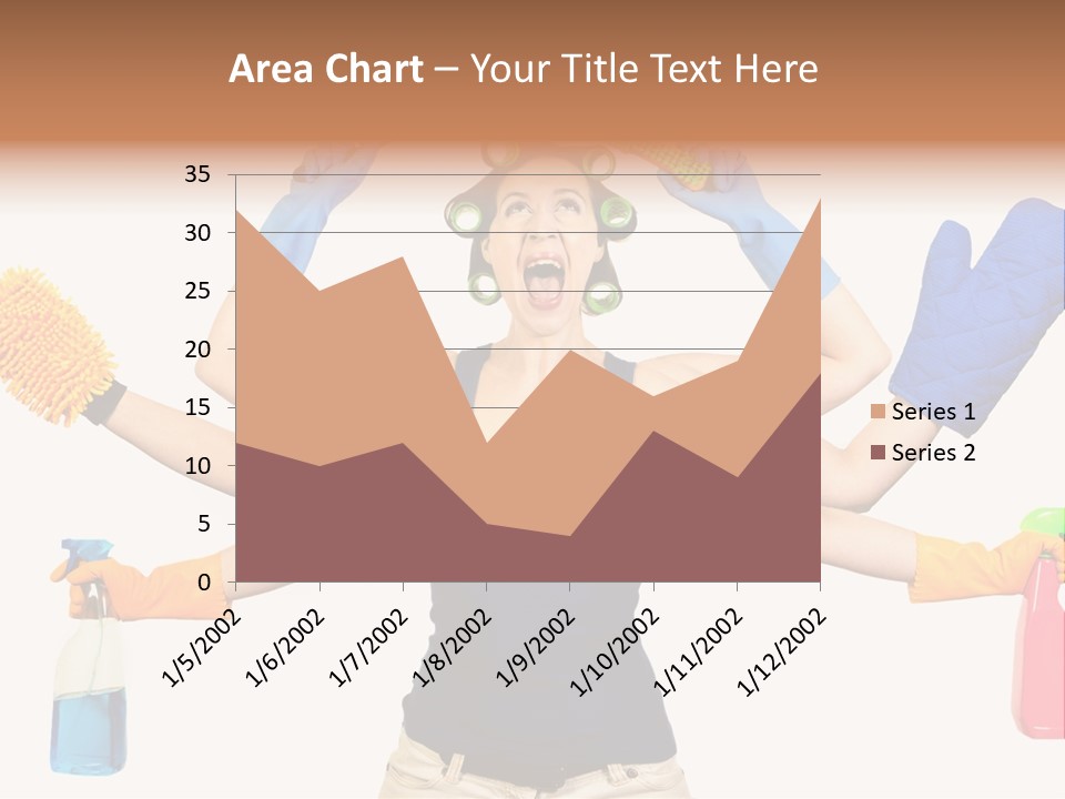 Cake Decorated Bday PowerPoint Template