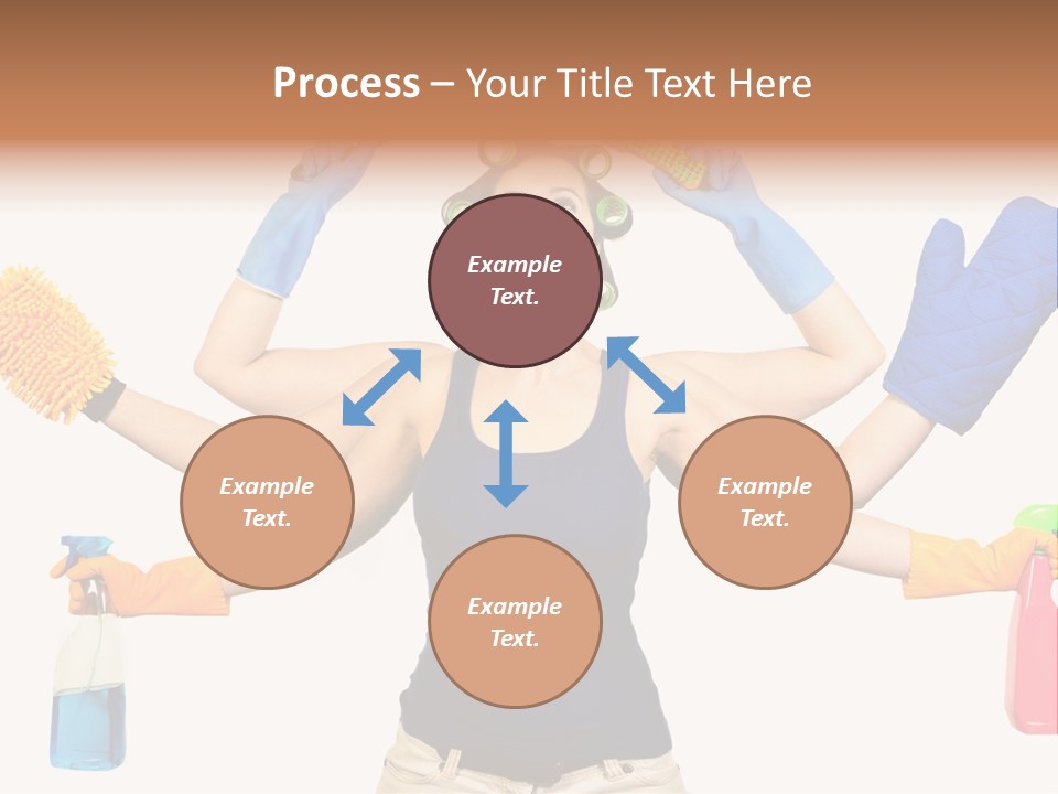 Cake Decorated Bday PowerPoint Template