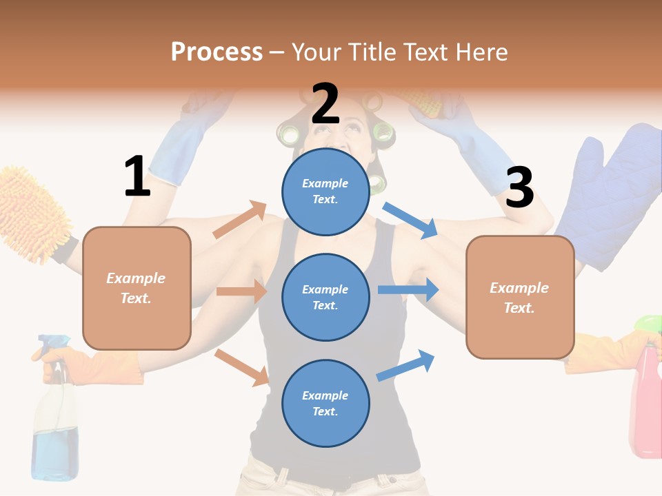 Cake Decorated Bday PowerPoint Template