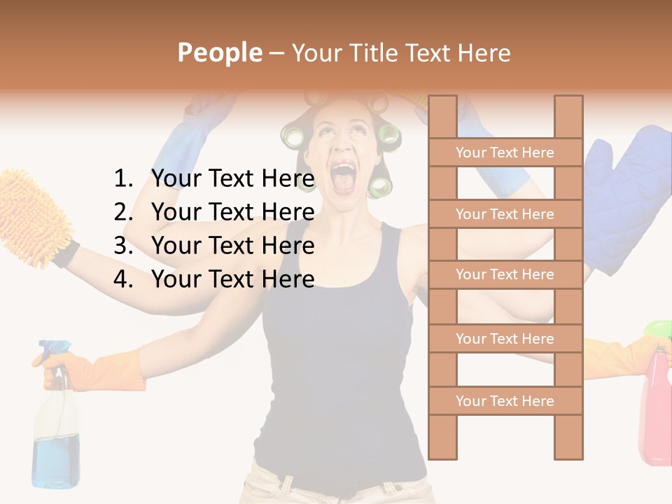 Cake Decorated Bday PowerPoint Template