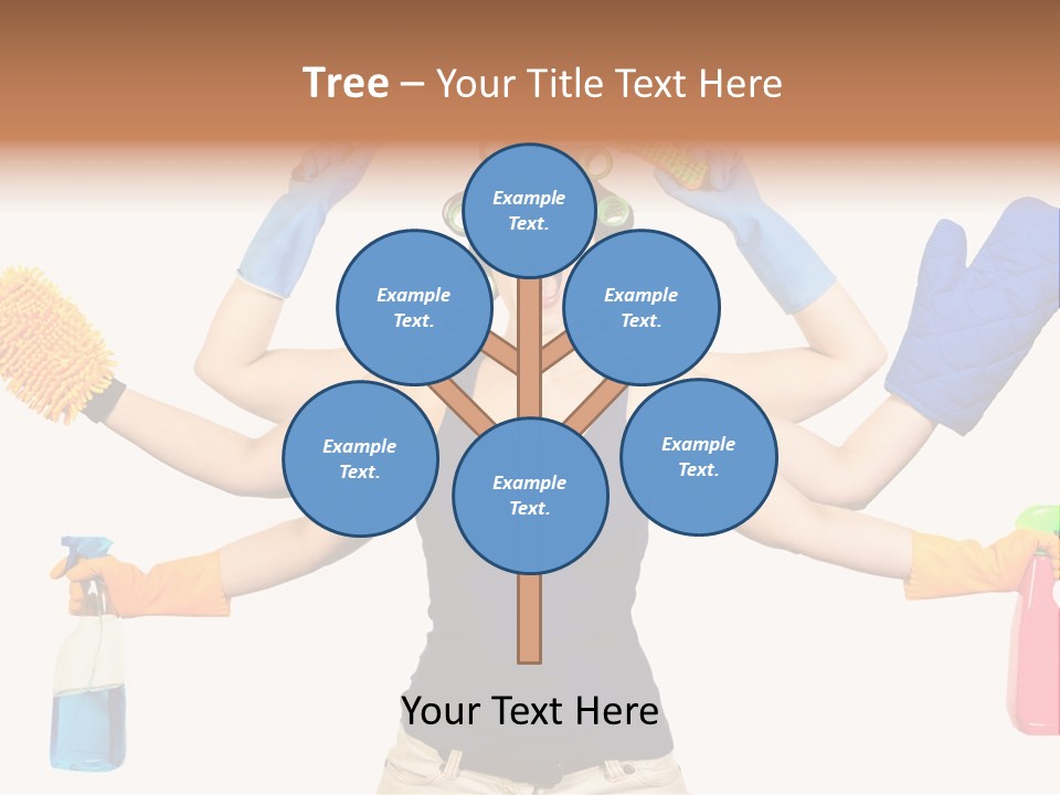 Cake Decorated Bday PowerPoint Template