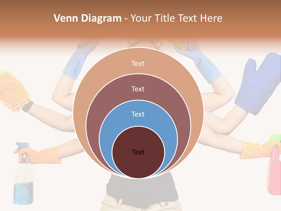 Cake Decorated Bday PowerPoint Template