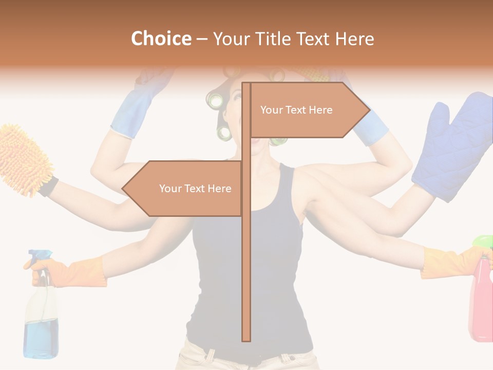 Cake Decorated Bday PowerPoint Template