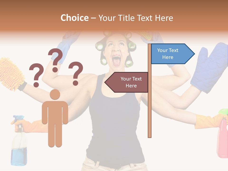 Cake Decorated Bday PowerPoint Template