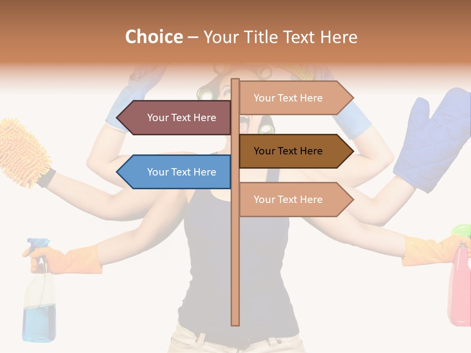 Cake Decorated Bday PowerPoint Template