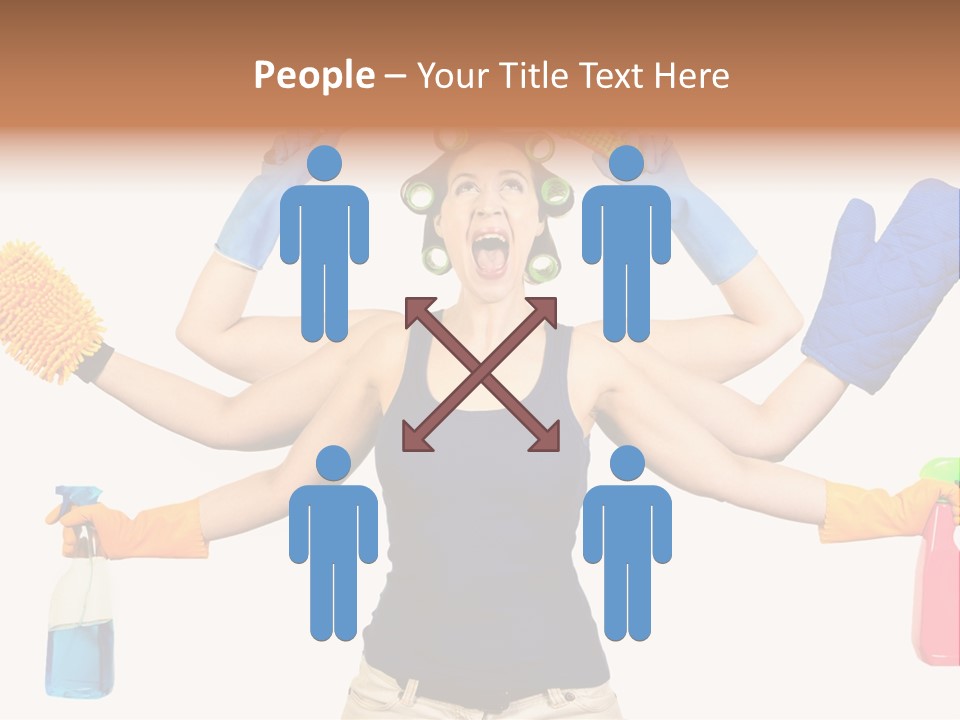 Cake Decorated Bday PowerPoint Template