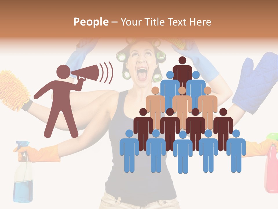 Cake Decorated Bday PowerPoint Template