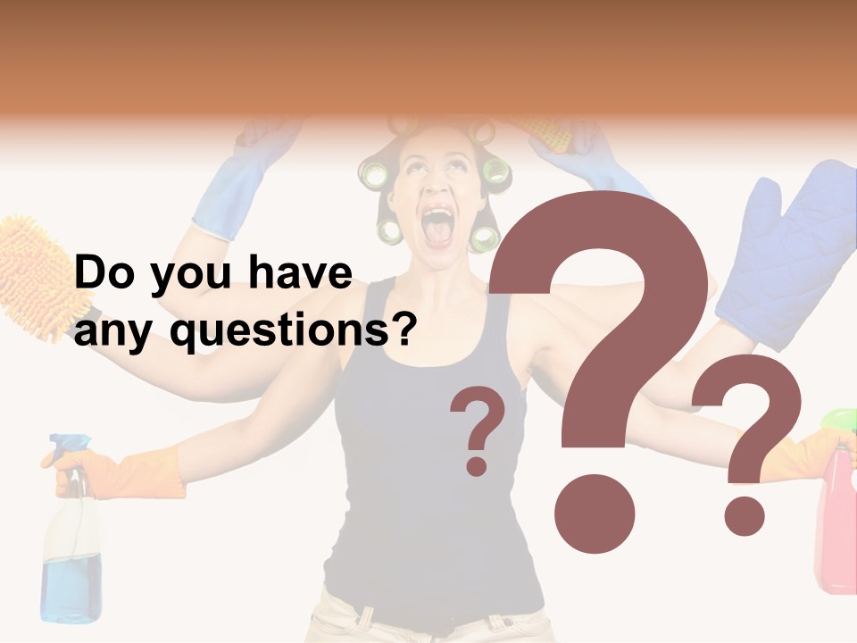 Cake Decorated Bday PowerPoint Template