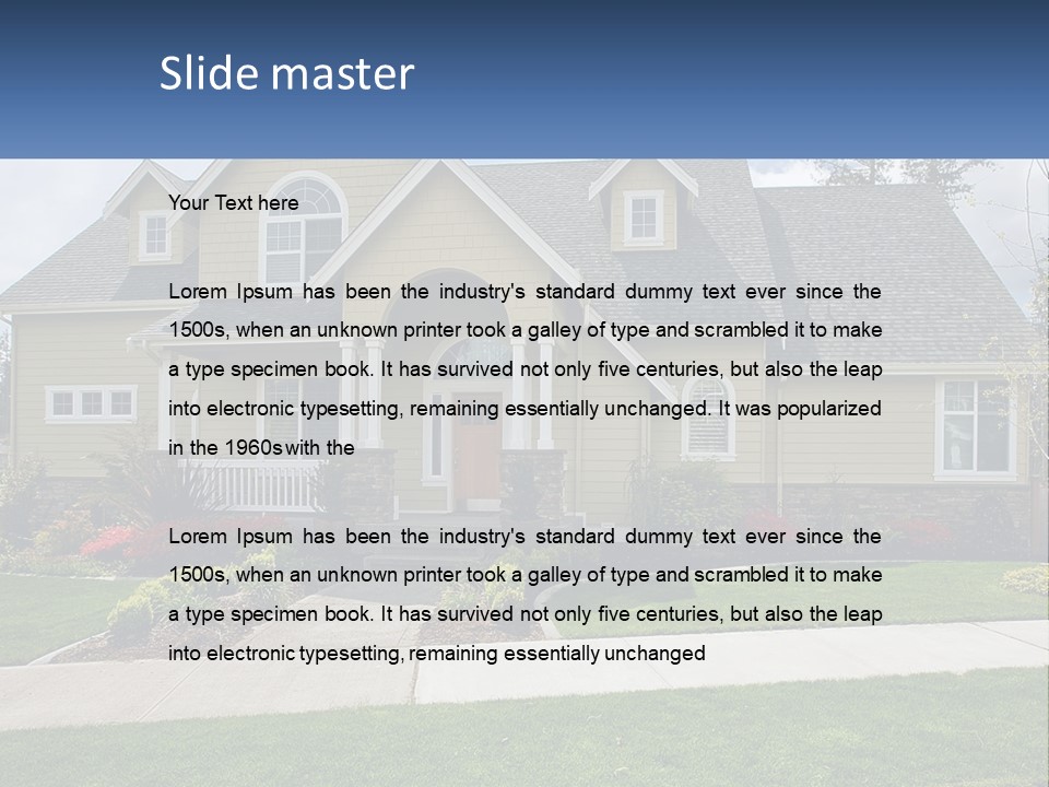 Celebrate Postage Bday PowerPoint Template