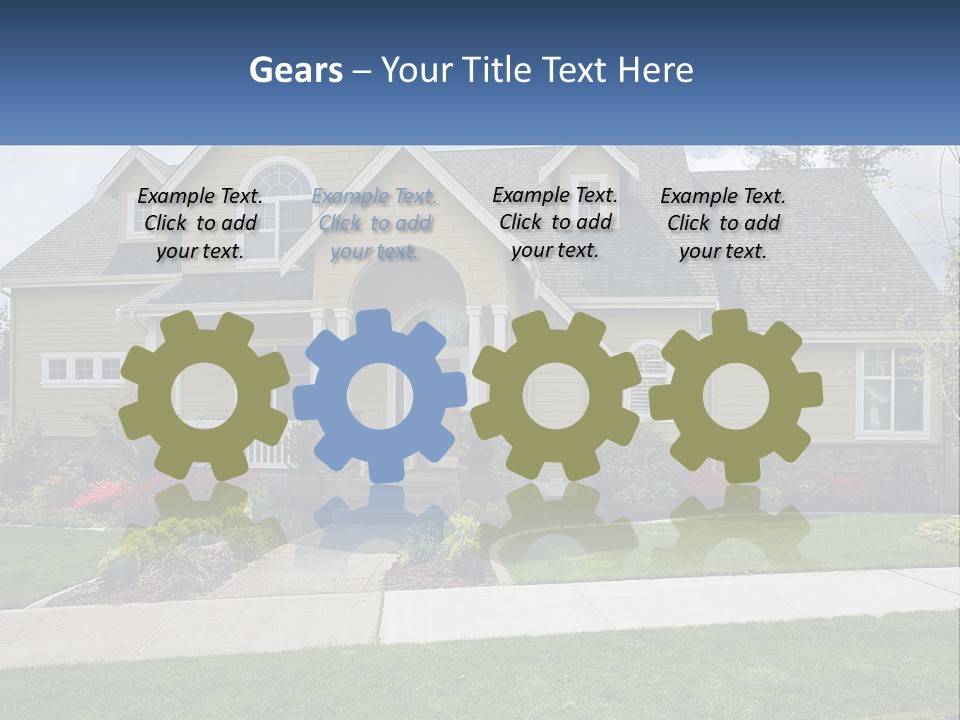 Celebrate Postage Bday PowerPoint Template