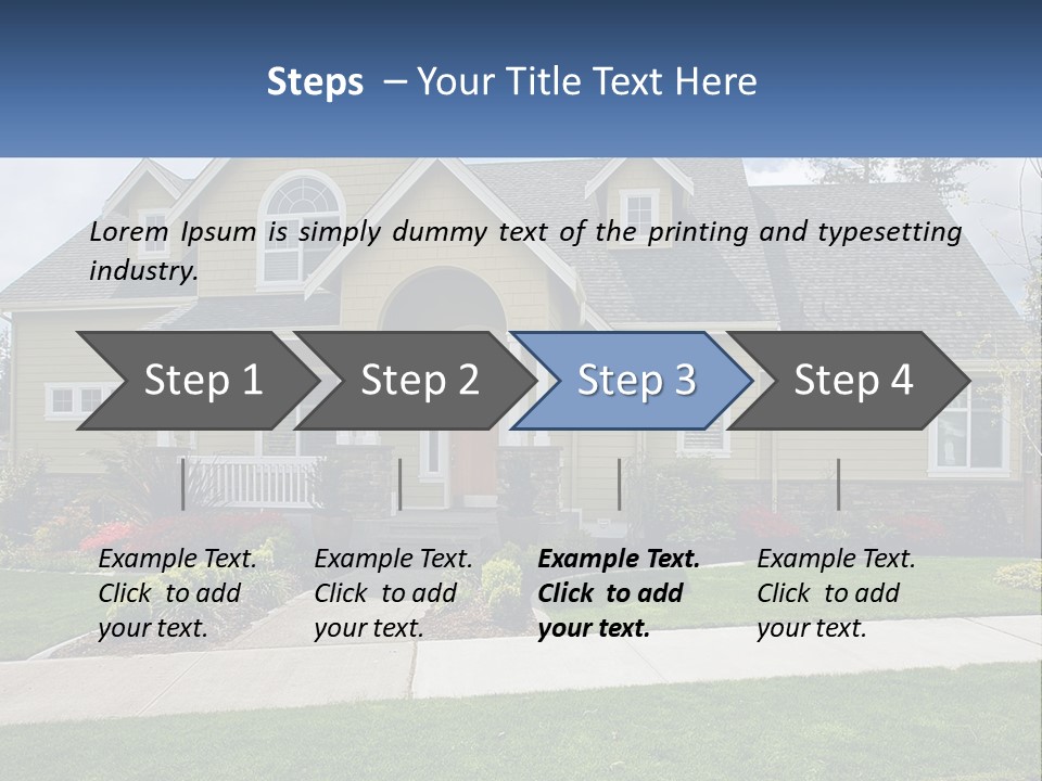 Celebrate Postage Bday PowerPoint Template