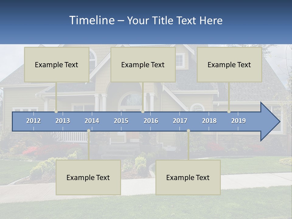 Celebrate Postage Bday PowerPoint Template