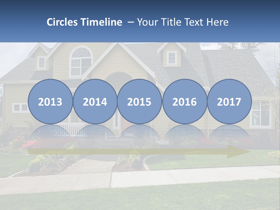 Celebrate Postage Bday PowerPoint Template