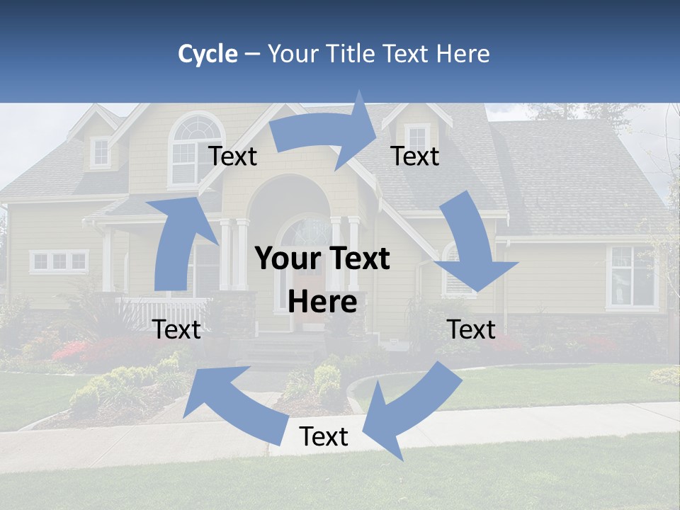 Celebrate Postage Bday PowerPoint Template