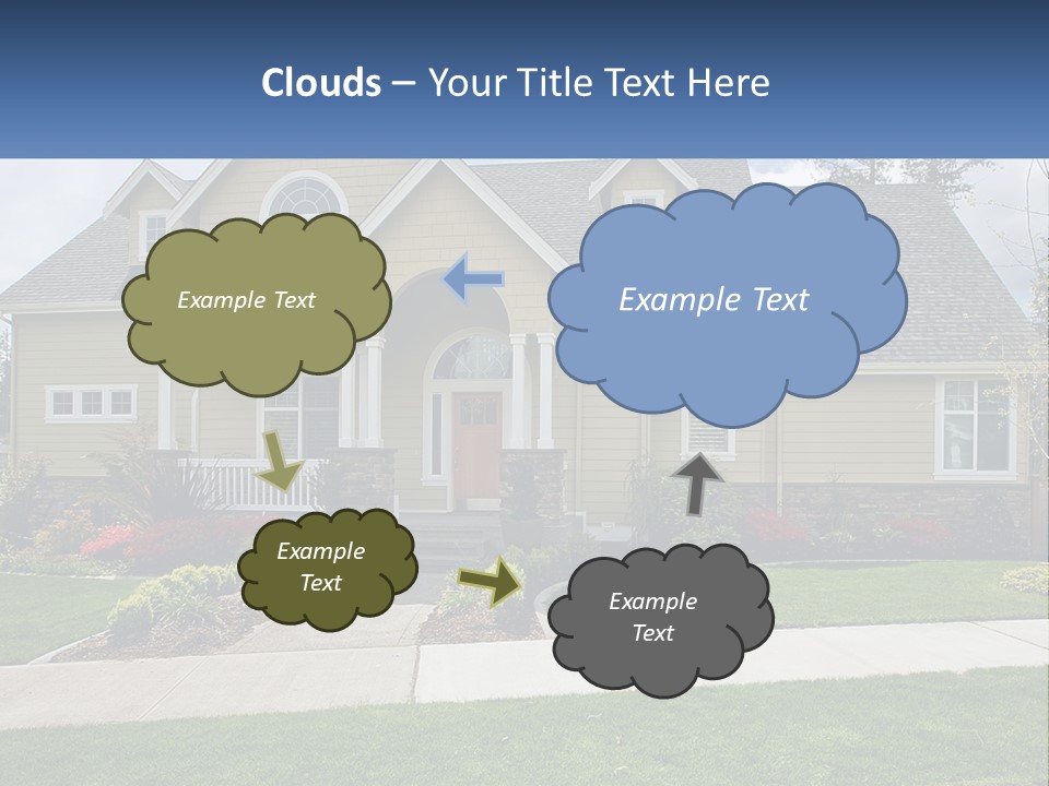 Celebrate Postage Bday PowerPoint Template