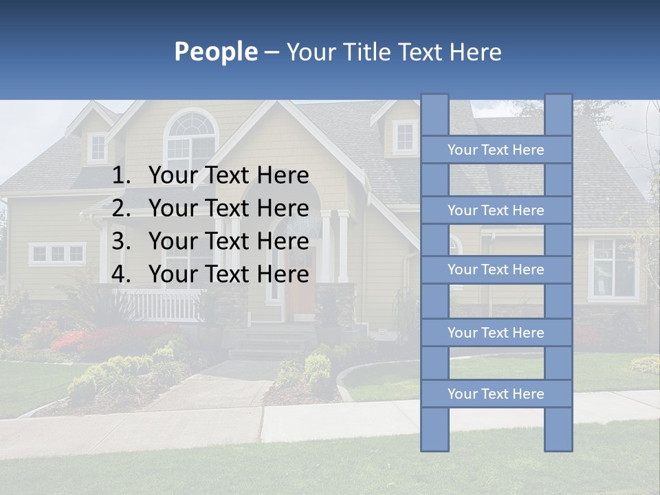 Celebrate Postage Bday PowerPoint Template