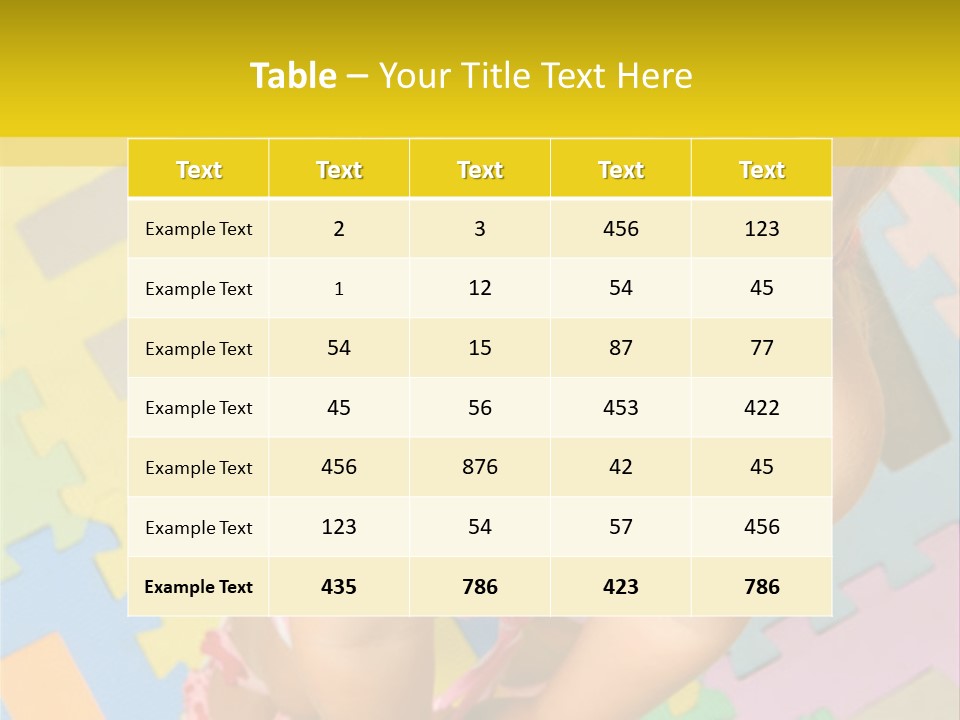 Birthday Art Set PowerPoint Template