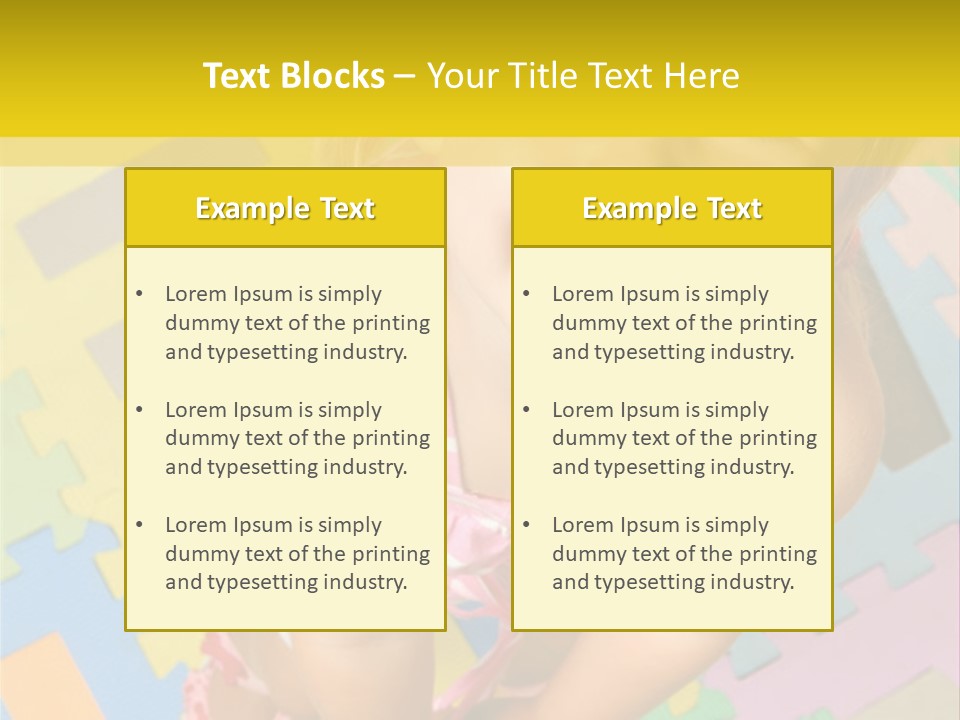 Birthday Art Set PowerPoint Template