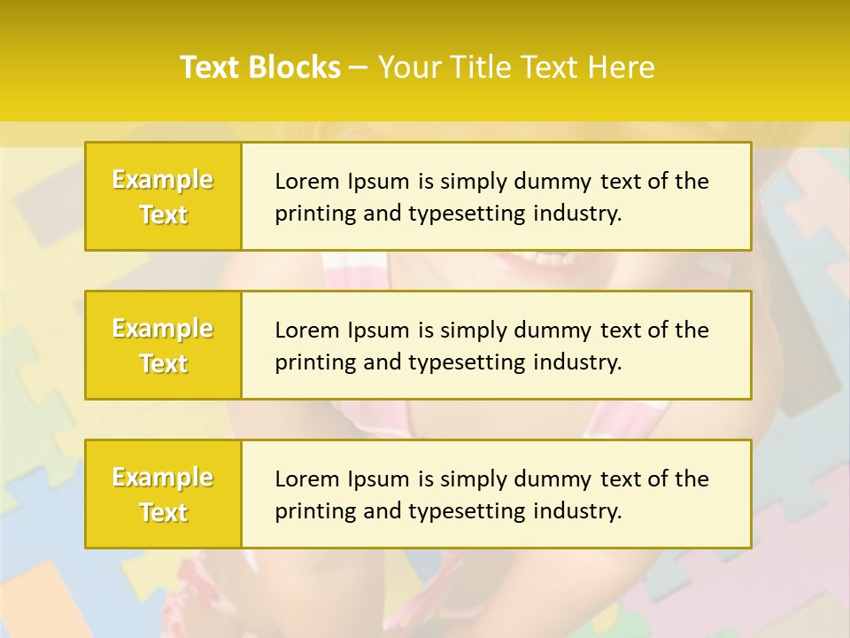 Birthday Art Set PowerPoint Template
