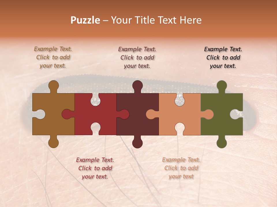 Shape Stamp Banner PowerPoint Template