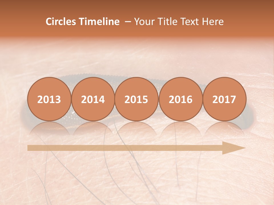 Shape Stamp Banner PowerPoint Template