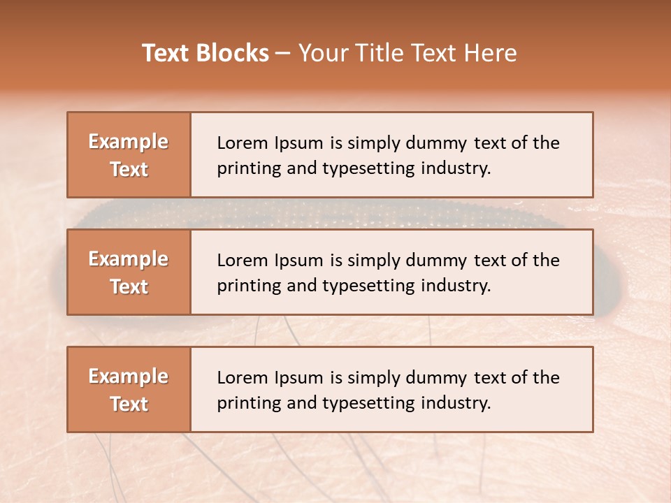 Shape Stamp Banner PowerPoint Template