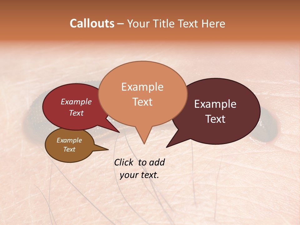 Shape Stamp Banner PowerPoint Template