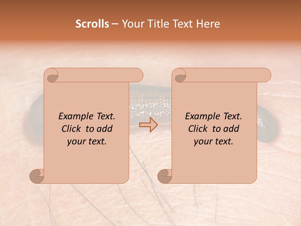 Shape Stamp Banner PowerPoint Template