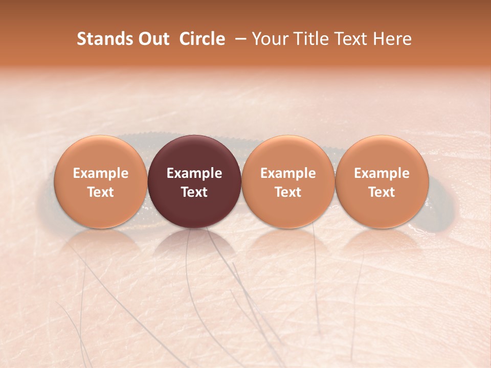 Shape Stamp Banner PowerPoint Template