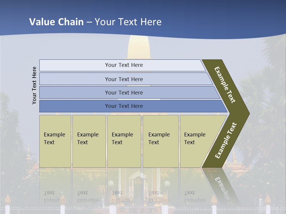 Card Flower Party PowerPoint Template