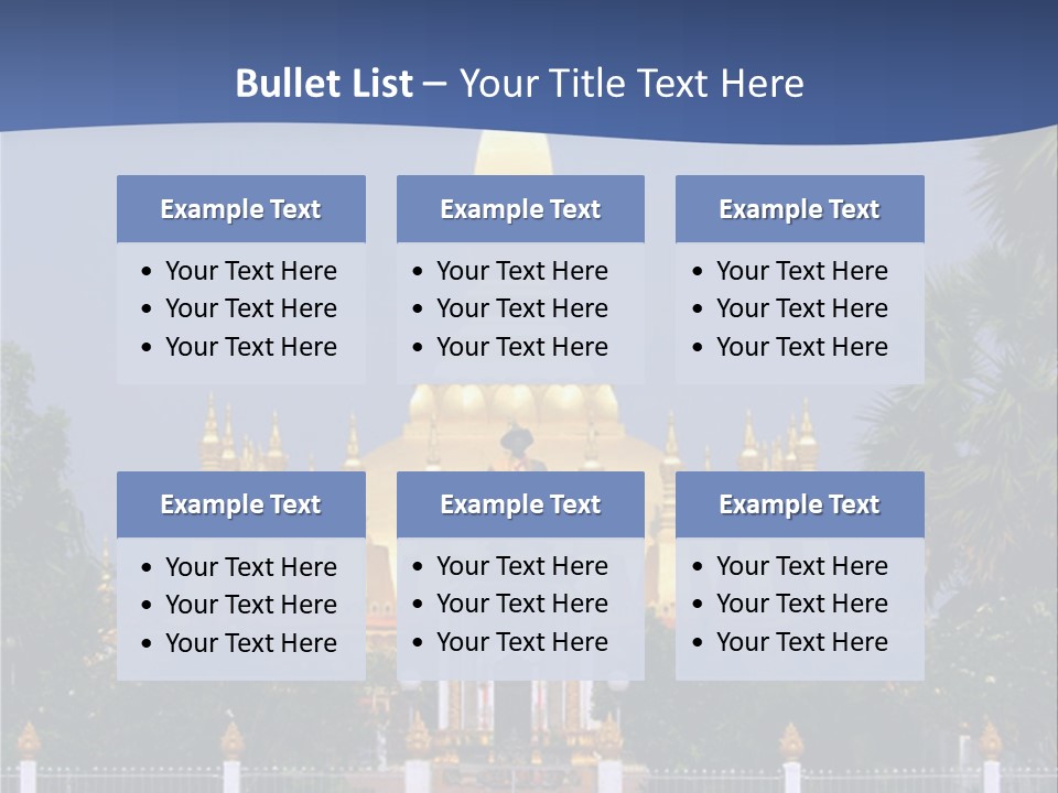 Card Flower Party PowerPoint Template