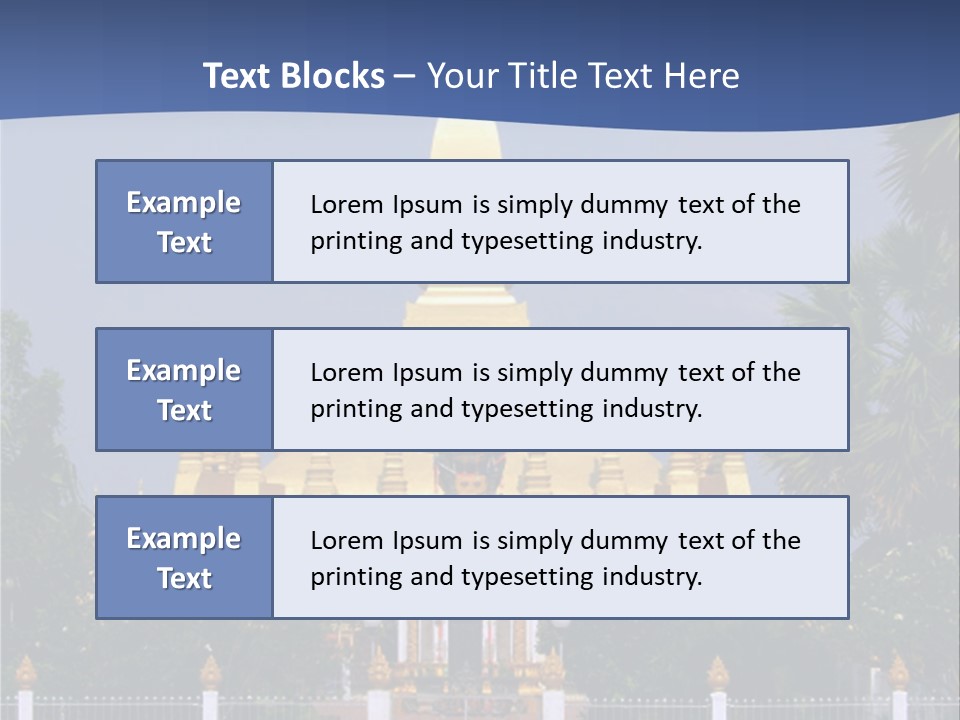 Card Flower Party PowerPoint Template